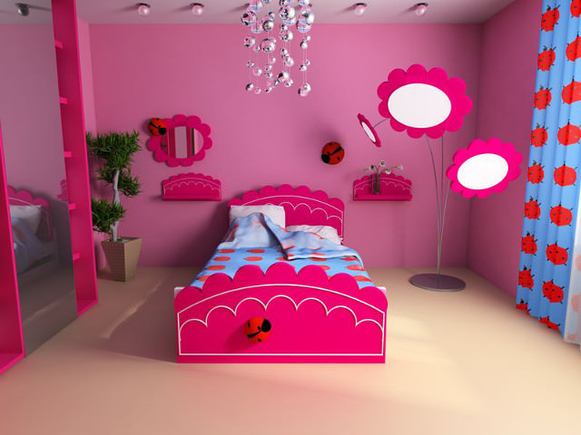 Kinderzimmer rosa